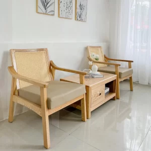 Sofa đơn tay cong
