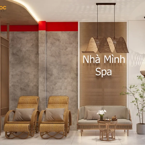 THIẾT KẾ NỘI THẤT SPA NHÀ MÌNH- ĐÀ NẴNG