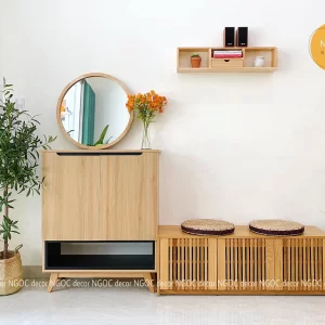 TỦ GIÀY CỬA SỌC M3