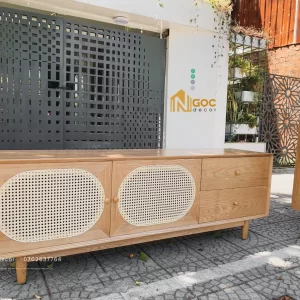 Tủ tivi phối mây