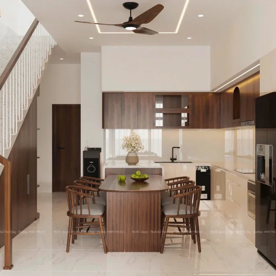 HỆ TỦ BẾP NHÀ PHỐ 09 HỒ PHI TÍCH 255m2