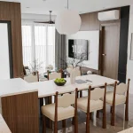 HỆ TỦ BẾP A QUÂN – CĂN HỘ VISTA RESIDENCE – ĐÀ NẴNG