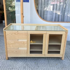 TỦ LƯU TRỮ 3 HỘC 2 CÁNH KÍNH SỌC