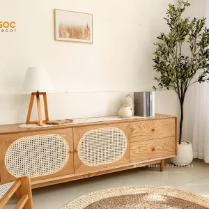 Tủ tivi phối mây