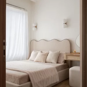 GIƯỜNG BỌC ĐỆM LƯỢN SÓNG