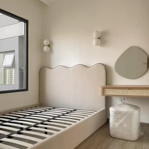 GIƯỜNG BỌC ĐỆM LƯỢN SÓNG