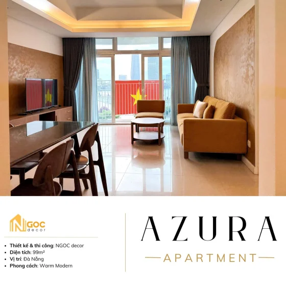 THI CÔNG NỘI THẤT CĂN HỘ AZURA ĐÀ NẴNG