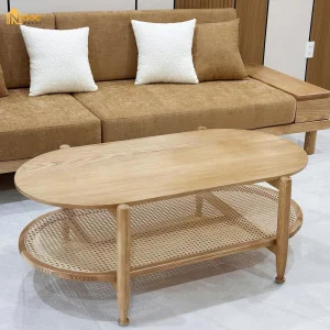 SOFA JAPANDI BỤC GỖ TONE NÂU