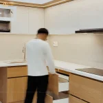 THIẾT KẾ VÀ THI CÔNG HỆ TỦ BẾP NHÀ PHỐ CHỊ GIANG – ĐÀ NẴNG