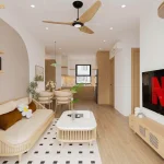 HỆ TỦ BẾP CĂN HỘ ORI GARDEN – CHỊ HẰNG