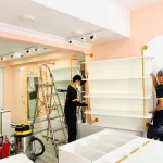 THI CÔNG NỘI THẤT TIỆM MỸ PHẨM HEMIA- ĐÀ NẴNG