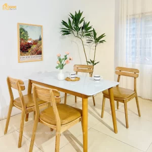 BỘ BÀN ĂN MẶT ĐÁ SPMD04