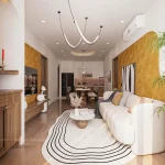 THIẾT KẾ NỘI THẤT CHUNG CƯ ORI GARDEN 70M2