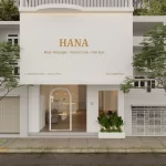THIẾT KÊ NỘI THẤT VÀ MẶT TIỀN TIỆM HANA SPA- ĐÀ NẴNG