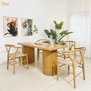 BỘ BÀN ĂN COLUMN CHÂN TRỤ ĐƠN