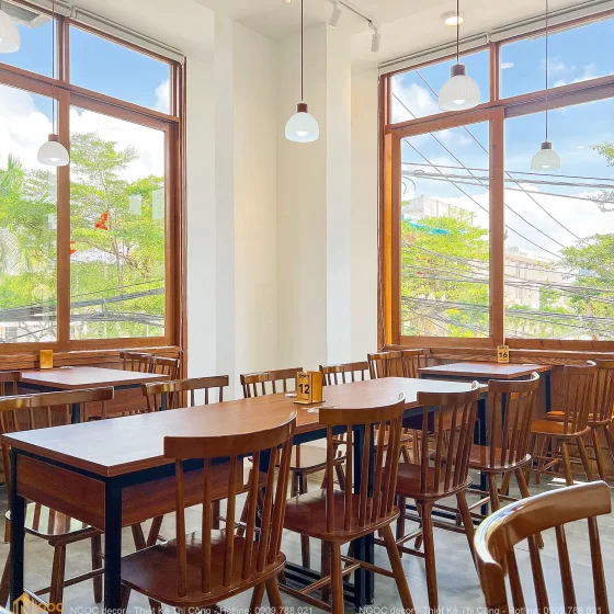 THI CÔNG NỘI THẤT VÀ MẶT TIỀN CHOI’S KITCHEN