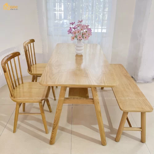 BỘ BÀN ĂN CAGO 1M4