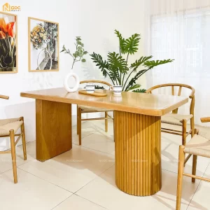 BỘ BÀN ĂN COLUMN CHÂN TRỤ ĐƠN