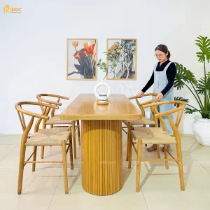 BỘ BÀN ĂN COLUMN CHÂN TRỤ ĐƠN