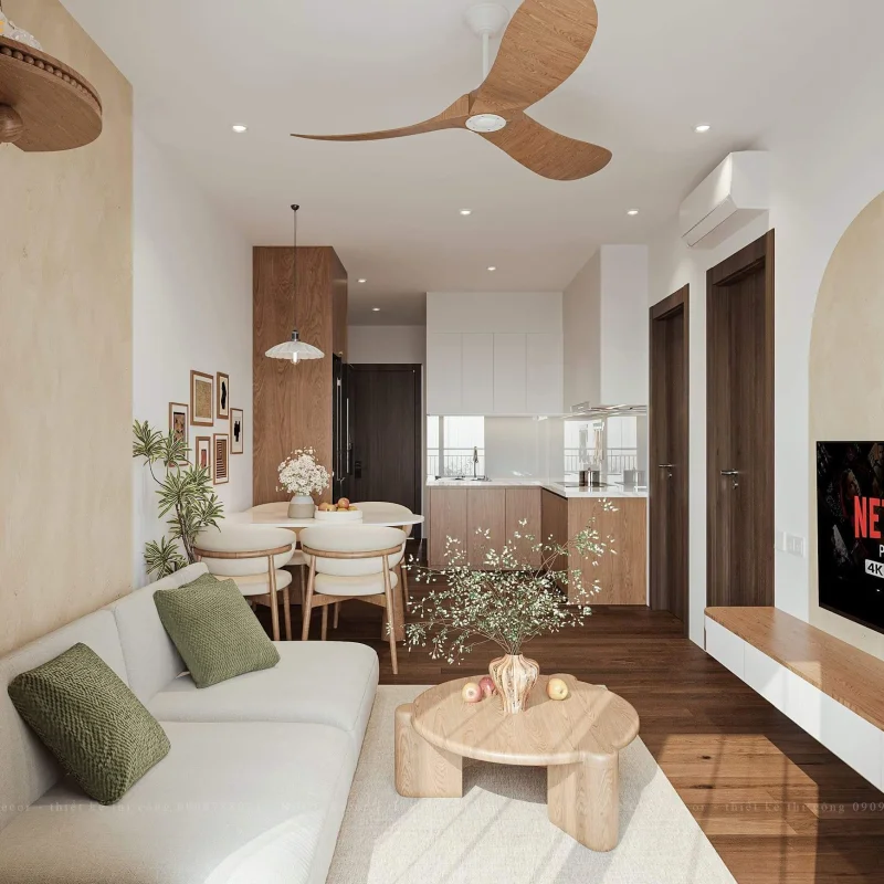 THIẾT KẾ NỘI THẤT CĂN HỘ CHỊ NHI FPT PLAZA 3 – ĐÀ NẴNG