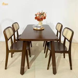 BỘ BÀN ĂN MỘC M6