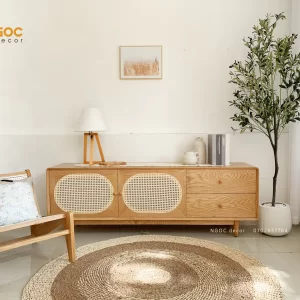 Tủ tivi phối mây