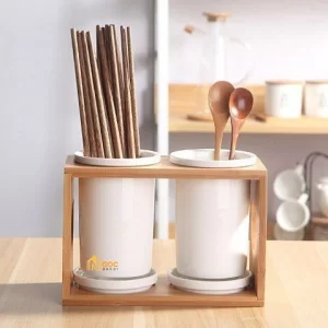 Ống đựng đũa muỗng bằng sứ cao cấp