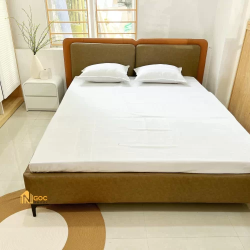 GIƯỜNG BỌC DA 2 LỚP