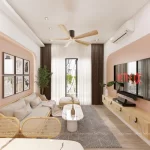 PHÒNG KHÁCH – PHÒNG NGỦ CHỊ TRANG