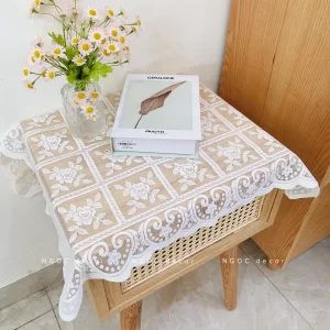 KHĂN TRẢI BÀN REN