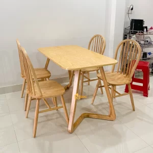 BỘ BÀN ĂN CHÂN V