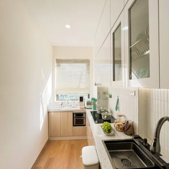 THIẾT KẾ VÀ THI CÔNG HỆ TỦ BẾP CHỊ KHÁNH – ORIGARDEN