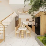 THIẾT KẾ NÔI THẤT NHÀ PHỐ 22 NGUYỄN MỸ- ĐÀ NẴNG