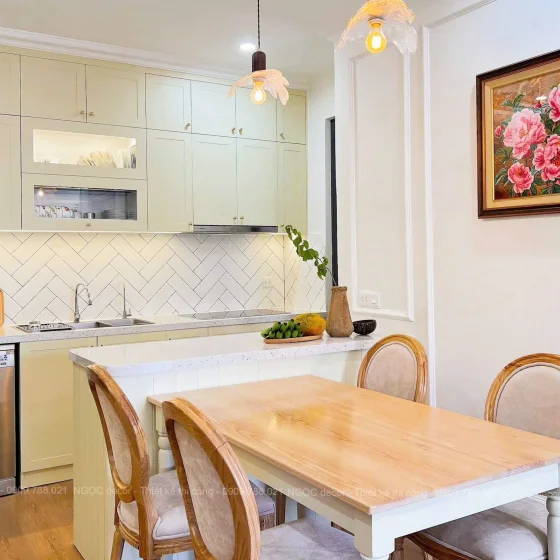 THIẾT KẾ VÀ THI CÔNG HỆ TỦ BẾP CHỊ HẰNG – ORIGARDEN