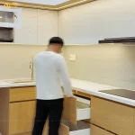 HỆ TỦ BẾP NHÀ PHỐ CHỊ HƯƠNG – ĐÀ NẴNG