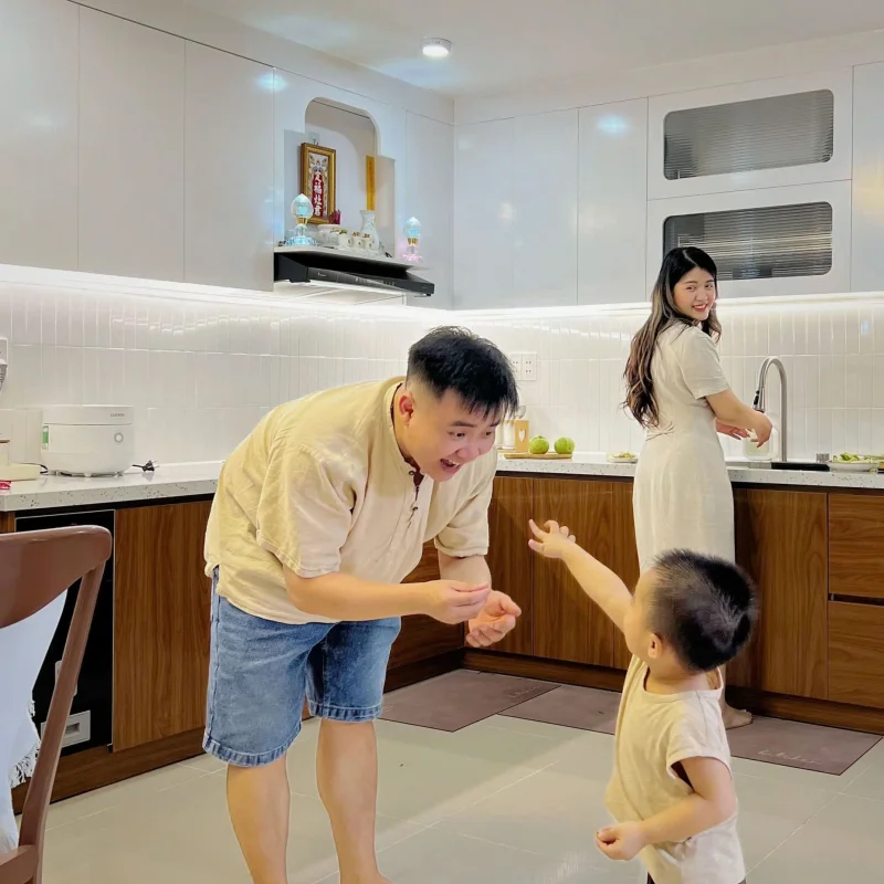 THI CÔNG HỆ TỦ BẾP GIA ĐÌNH ANH GIANG – ĐÀ NẴNG