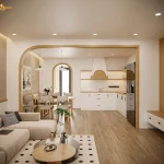 THIẾT KẾ NỘI THẤT NHÀ CẤP 4 Ở 26 HÒA MINH 17 – ĐÀ NẴNG